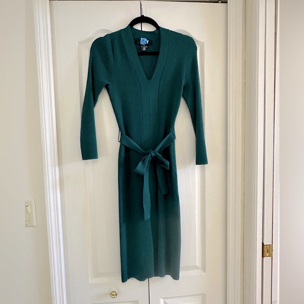 DKNY Emerald Midi Dress